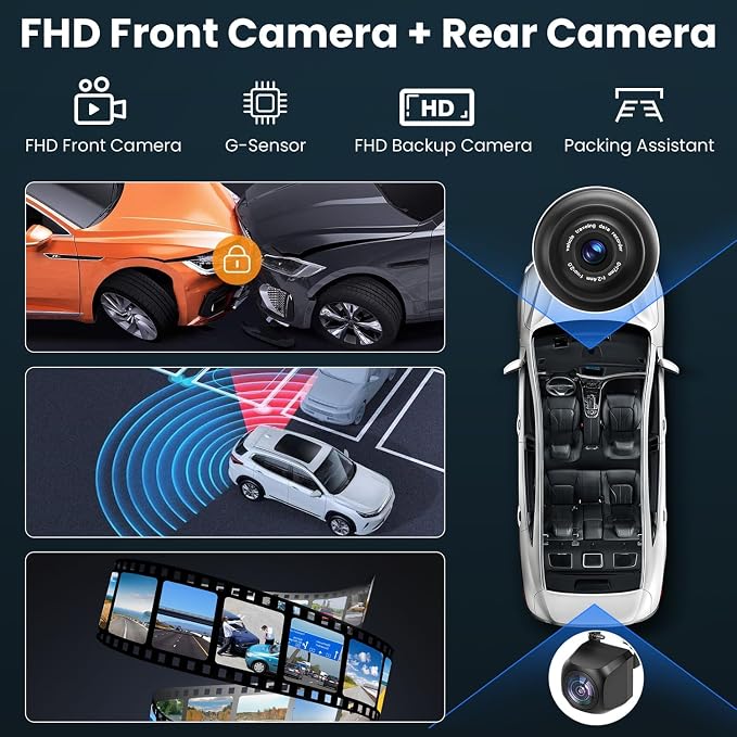 Compatible Wireless Apple CarPlay Android Auto Screen - Image 3