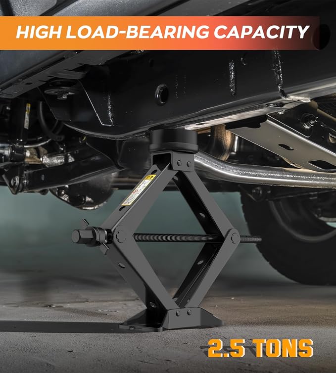 Car Jack Kit 2.5 Ton Scissor Jack - Image 4