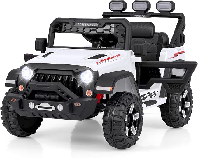 Costzon Kids Ride on Truck, 12V Electric Ride on Car - Image 9