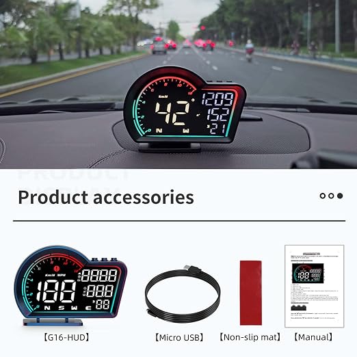 ACECAR Digital GPS Speedometer Universal Car Head Up Display - Image 6