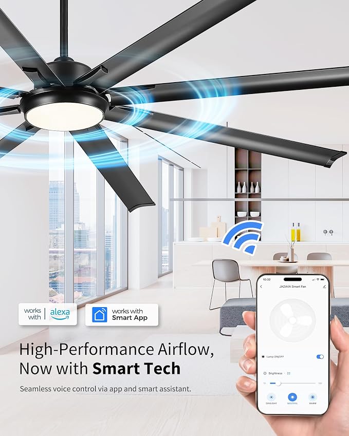 84 Inch Industrial Ceiling Fan - Image 2