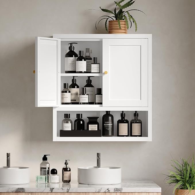 Metal Bathroom Storage Cabinet, Metal Storage Cabinet - Image 3