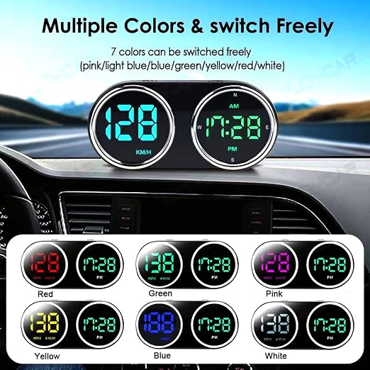 GPS Heads Up Display for Cars Digital Dashboard Speedomete - Image 2