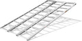 Rockland Tri-Fold Aluminum Loading Ramp, 1500 LBS Loading Capacity, Portable by Rockland