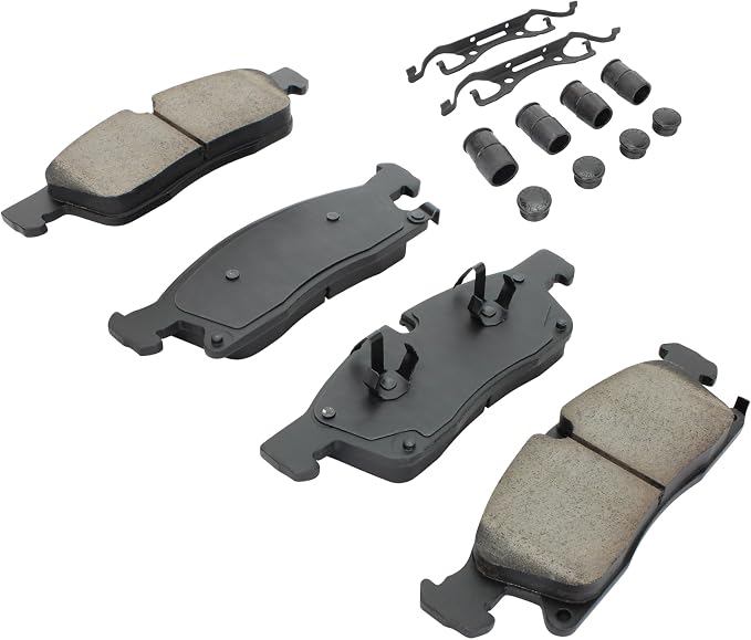 Premium Ceramic Front Brake Pads Compatible - Image 2