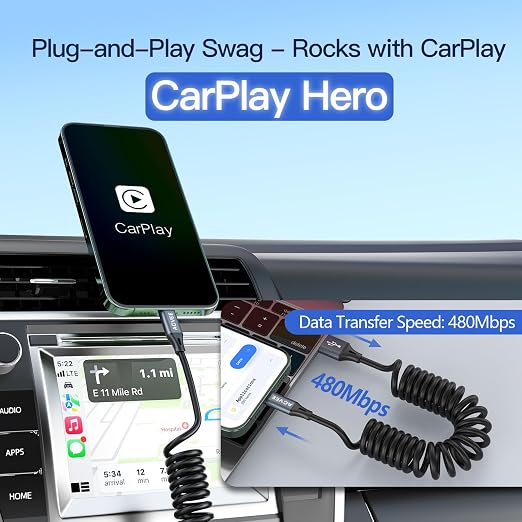 AGVEE 2 Pack 5ft Coiled Short USB to USB-C Charging Cable 3A Fast Charger Cord - Image 4