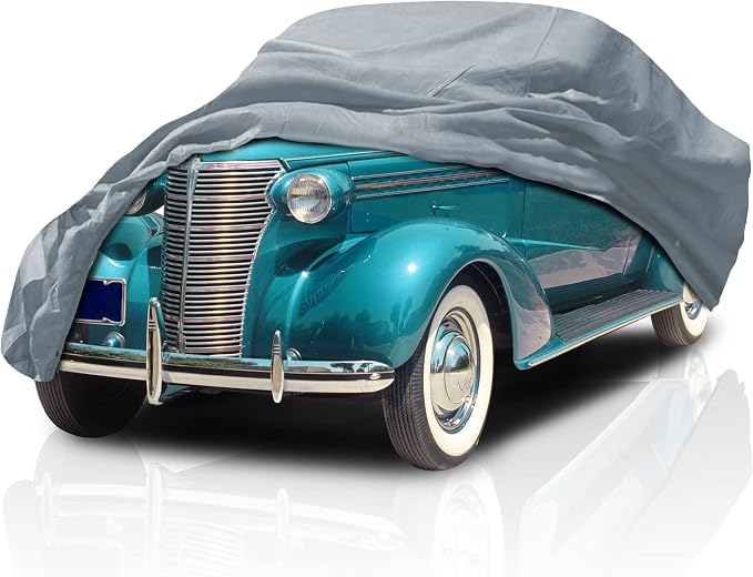 5 Layer Car Cover for Cadillac Series 65 1937-1940, Semi Custom Fit Full by DASHIELD