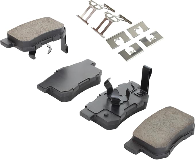 Premium Ceramic Rear Brake Pads Compatible - Image 2