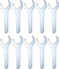 HARFINGTON 10pcs Small Wrench Open End Wrench 28x135x2.8mm Metric U-Shaped by HARFINGTON