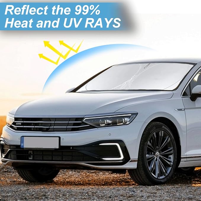 Custom Fit Passat Windshield Sunshade - Image 2