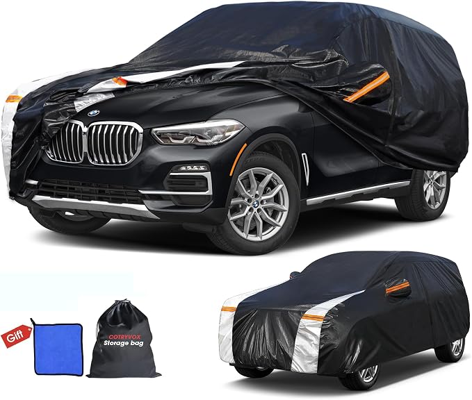 BMW X5 Car Cover 100% Waterproof All Weather, Gift by FocusonQualityServiceHear