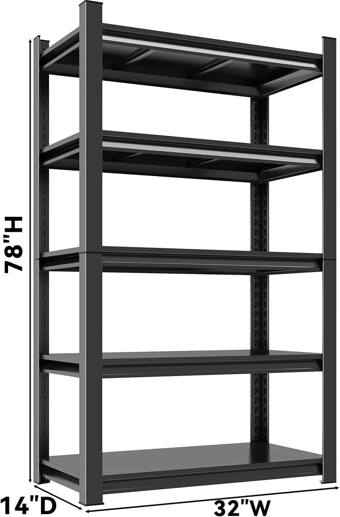 Garage Shelving 3000LBS Heavy Duty Shelving Units and Storage Shelves - Image 2