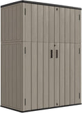 KINYING Outdoor Storage Cabinet Waterproof, 57 Cu.ft Resin Vertical Outdoor by KINYING