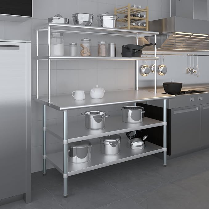 Amgood Stainless Steel Work Table - Image 8