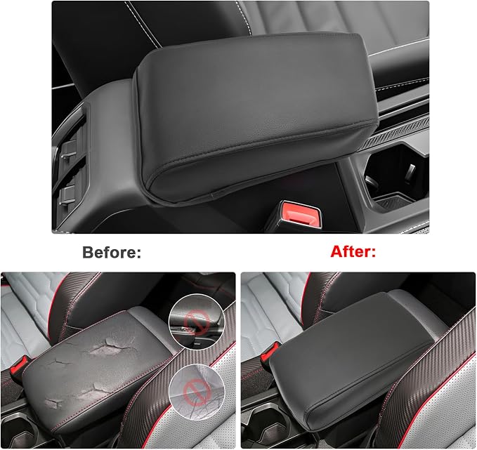 SXCY for 2024 VW Tiguan Armrest Cover for Volkswagen Tiguan 2024 Accessories - Image 2