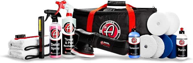 Adam's Polishes Swirl Killer 15mm Polisher Kit 16 Item Buffer Polisher Dual by AdamsPolishes