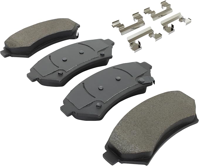 Premium Ceramic Front Brake Pads Compatible - Image 2