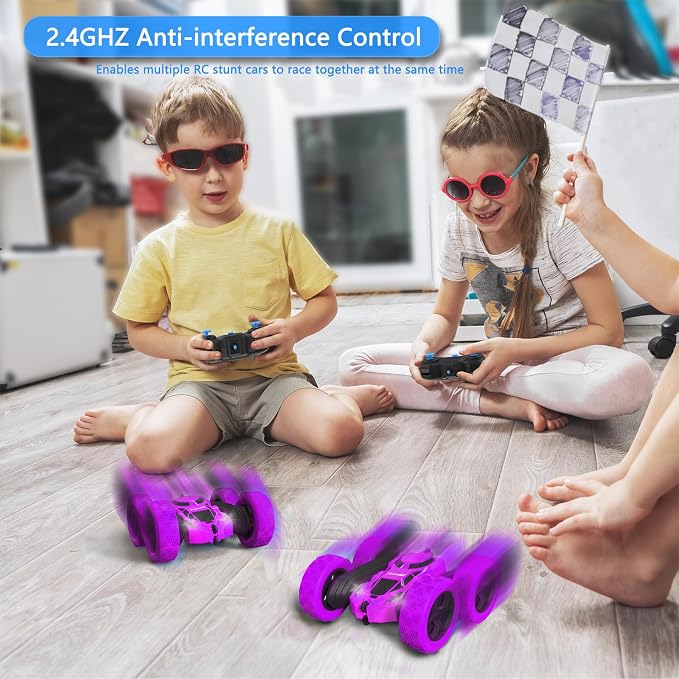 Remote Control Car for Girls, Stunt Rc Car, Princess Toys for Girl 6 7 8 9 - Image 5
