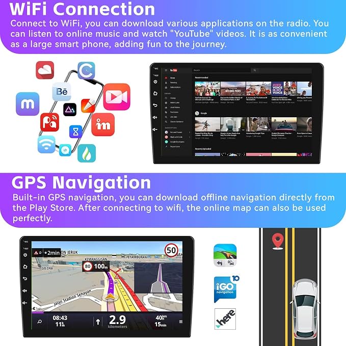2+64G Android 13 Car Stereo for Hyundai Santa Fe IX45 2013-2018 - Image 7