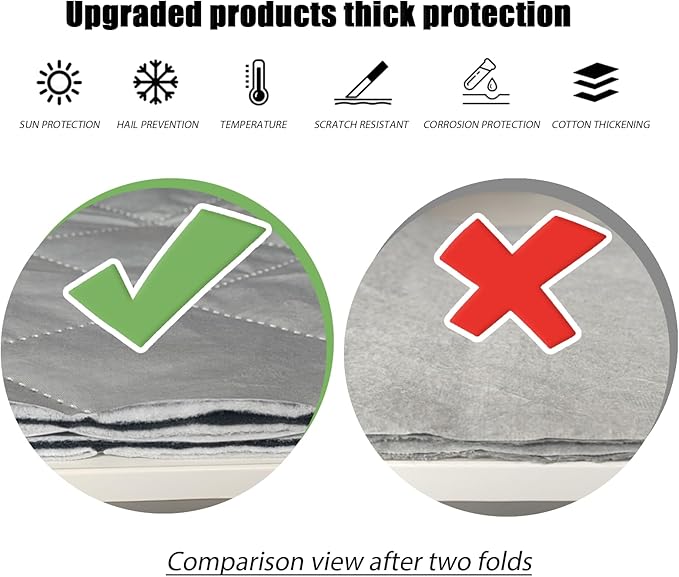 7 Layers Waterproof Heavy Duty Car Covers - Image 4
