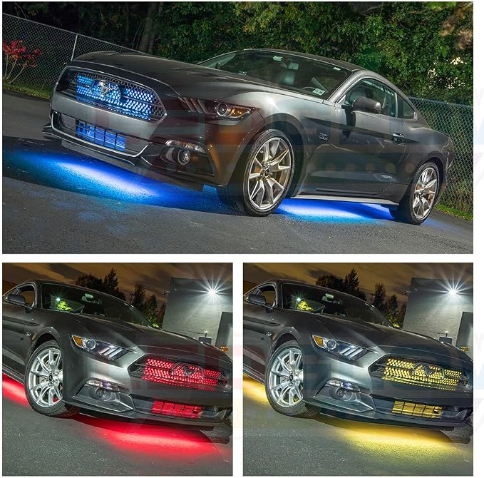 LEDGlow 4pc Million Color Multi-Color LED Underbody Underglow Accent Lighting - Image 4