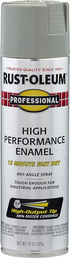Rust-Oleum 7519838 Professional High Performance Enamel Spray Paint, 14 Oz by Rust-Oleum