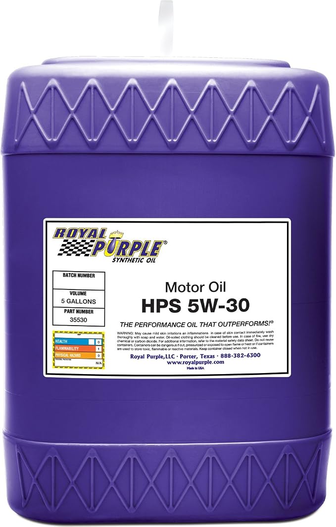 Royal Purple 35530 HPS 5W-30 High Performance Street Synthetic Motor Oil by RoyalPurple