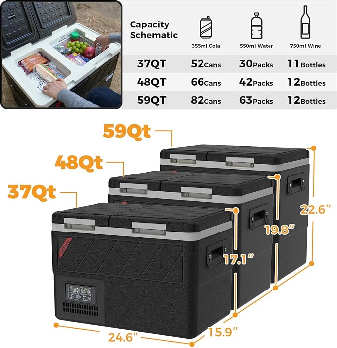 Setpower DT35 Electric Cooler Car Refrigerator - Image 9