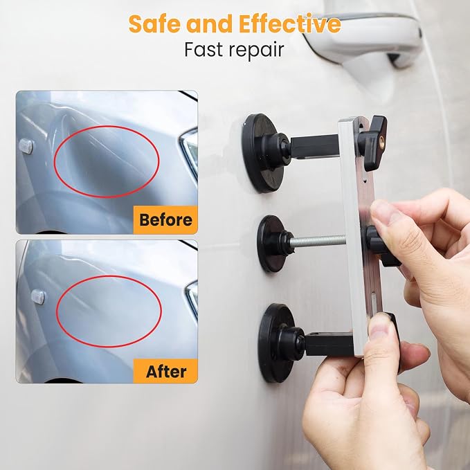 Dent Puller, Paintless Dent Removal Kit – All-in-One Car Dent Puller Kit - Image 2