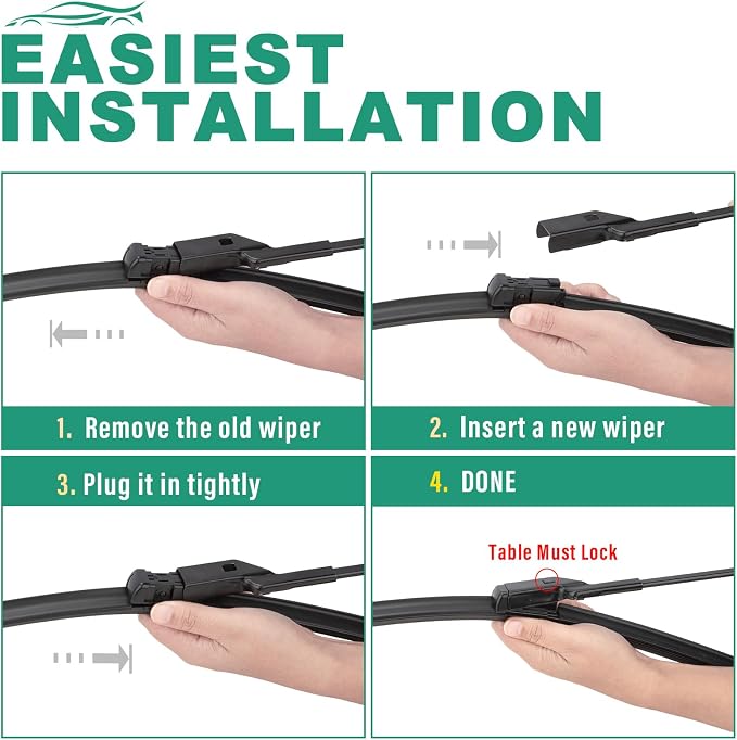 26" 14" 10" Windshield Wiper Blades Replacement - Image 8