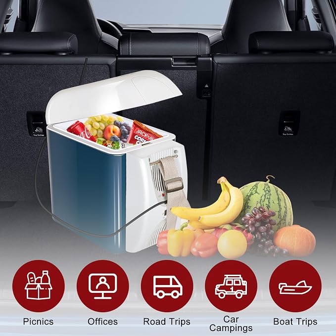 CAYNEL 12V 7.5 Quart Personal Thermoelectric, 7.5 Liter Capacity, Portable - Image 5