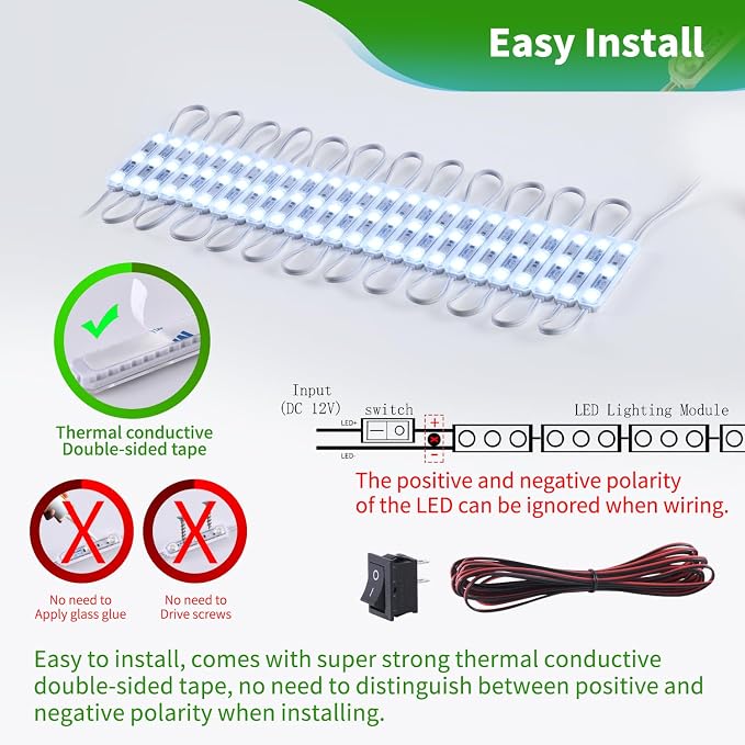 Module Ceiling Lamp for Car Truck Auto Vehicle Caravan Trailers Boat Bus RV - Image 4