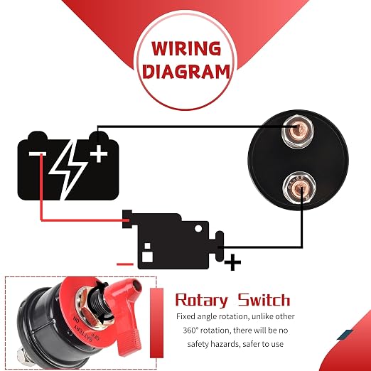 12V Battery Disconnect Switch - Image 4
