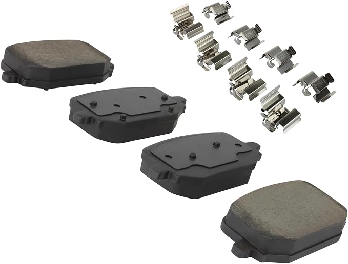 Premium Ceramic Rear Brake Pads Compatible - Image 2