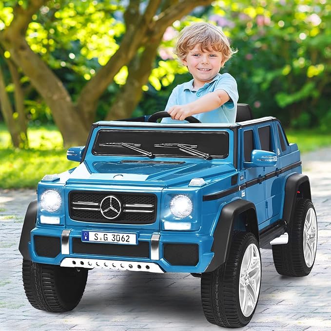 HONEY JOY Ride On Truck, Licensed Mercedes-Benz Maybach G650 Battery Powered - Image 2
