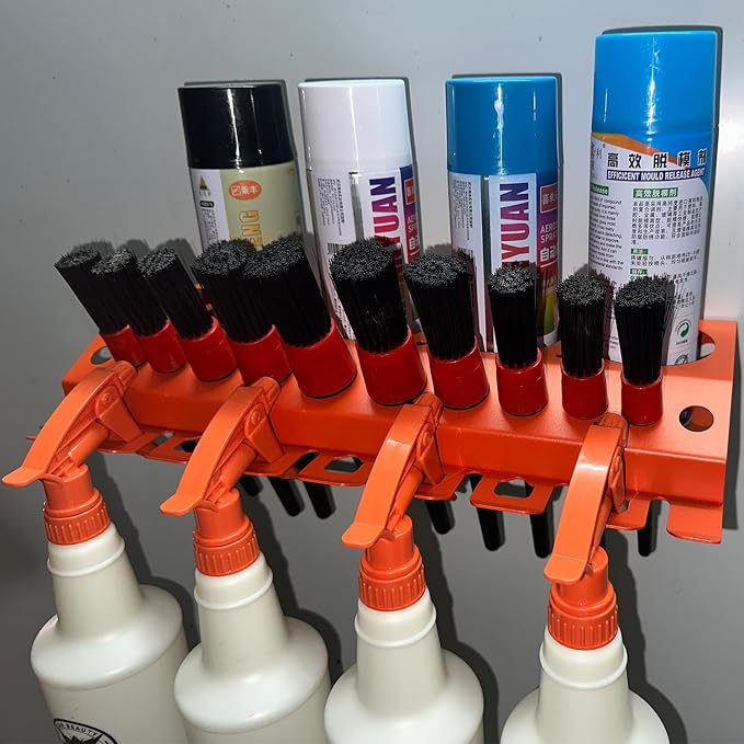 Bottle Storage Rack, Detailing Brush Organizer, Spray Bottle Storage Rack - Image 6