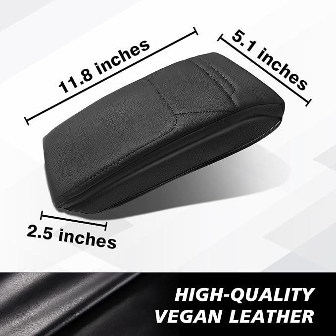 Muslogy Center Console Armrest Cover Compatible - Image 2
