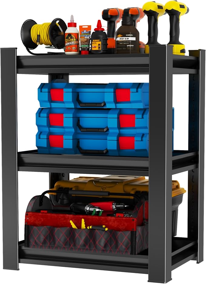Garage Shelving Unit, 1200 lbs Load Capacity, Adjustable Garage Storage Shelves by Notmise