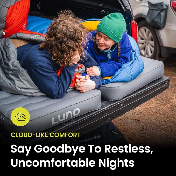 Luno AIR 5ft Truck Bed Mattress Car Camping | Tailored-Fit - Image 7
