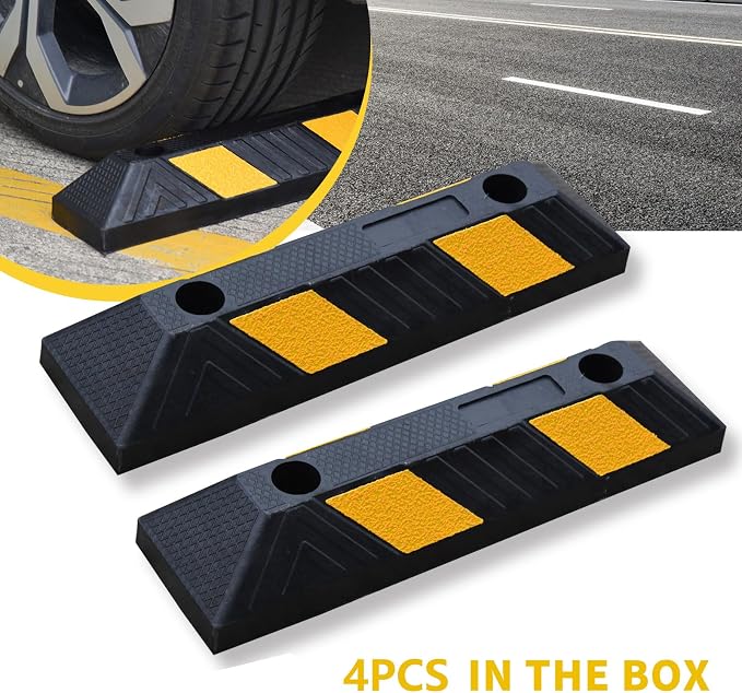 4PACK BESEA Curb Parking Stoppers - Image 4