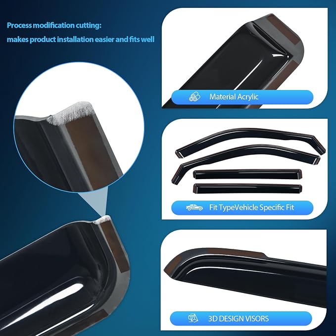 Nilight in Channel Window Deflectors - Image 2