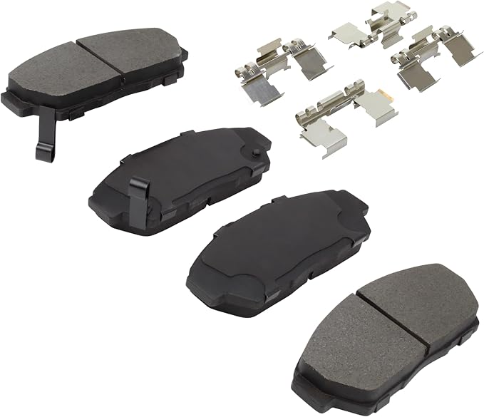 Premium Ceramic Front Brake Pads Compatible - Image 2