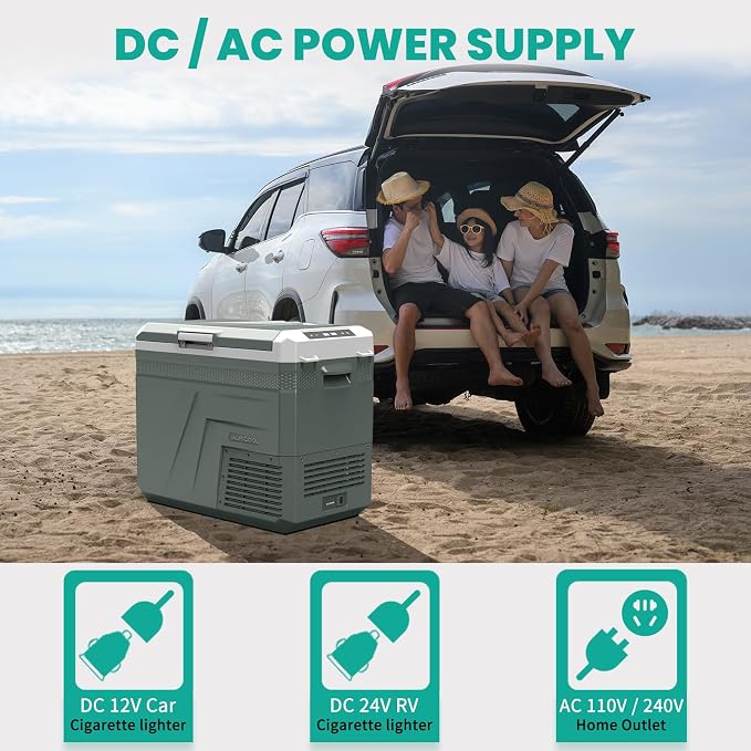 Alpicool 12V Refrigerator Freezer, Portable Refrigerator - Image 6