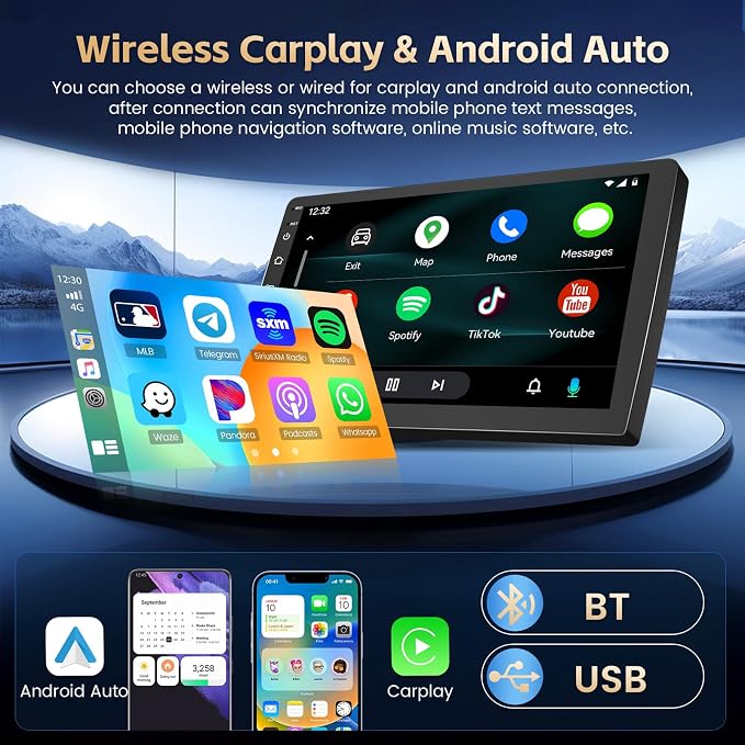 8 Core 2+64G Android 15 Car Stereo - Image 3
