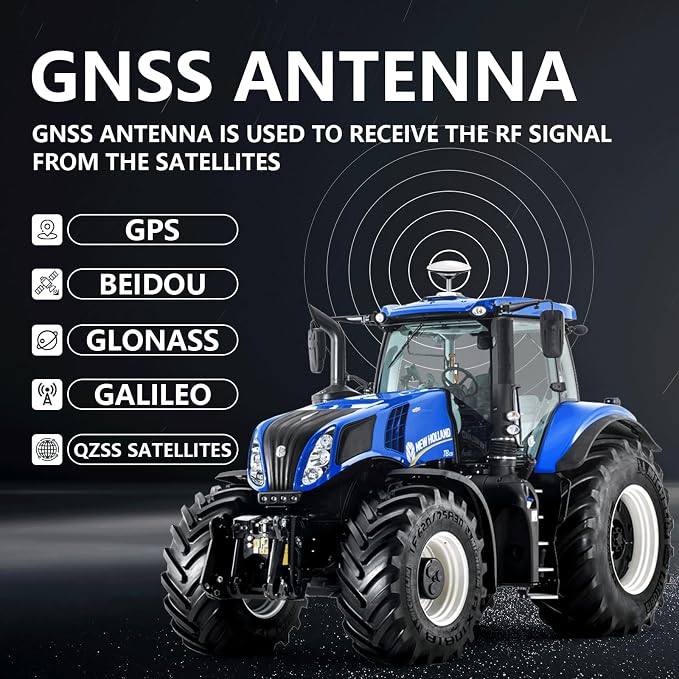 Tractor GPS Navigation System | 7-inch High-Accuracy GNSS Agricultural Navigator - Image 4