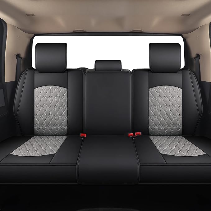 JOJOBAY Car Seat Covers for Dodge Ram Full Set, Fit Ram 2009-2025 - Image 3
