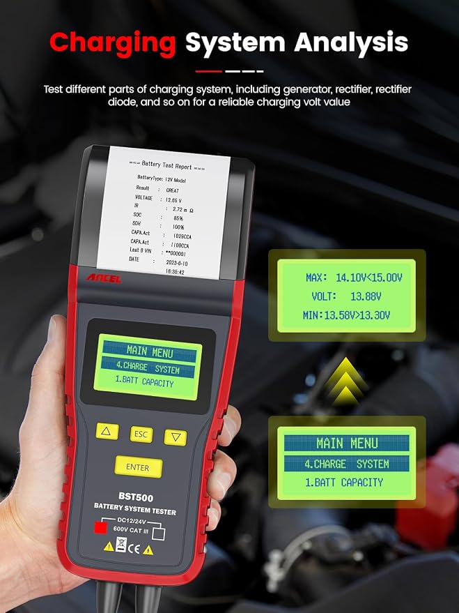 ANCEL BST500 Car Battery Tester - Image 5