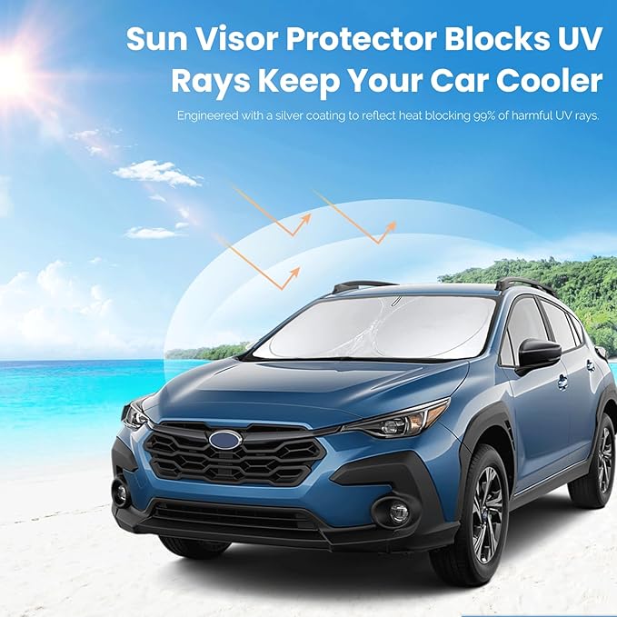 Custom Fit 2019-2024 2025 Subaru Forester SUV, Limited Sun Visor Accessories - Image 2