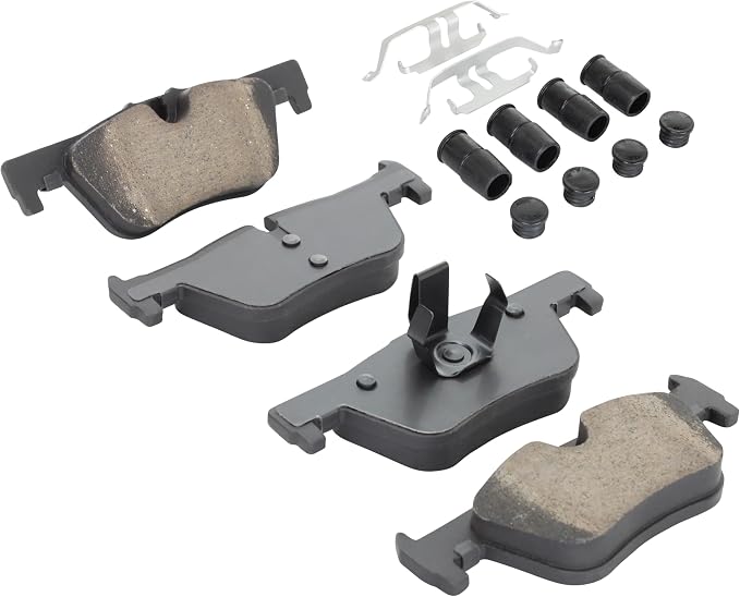 Premium Ceramic Rear Brake Pads Compatible - Image 2