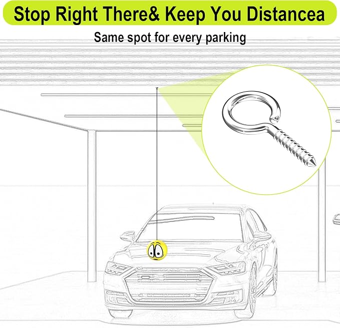 Garage Parking Aid Ball, Parking Guide System - Image 5